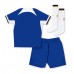 Günstige Chelsea Babykleidung Heim Fussballtrikot Kinder 2023-24 Kurzarm (+ kurze hosen)
